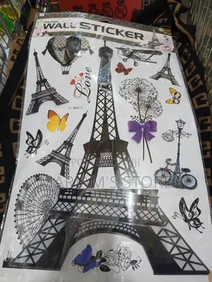 Peel-and-Stick Room Decor Wall Sticker Sheet