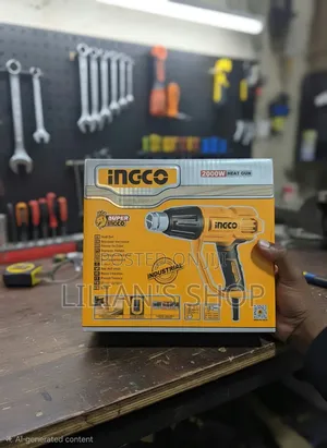 INGCO Heavy-Duty 2000W Industrial Heat Gun