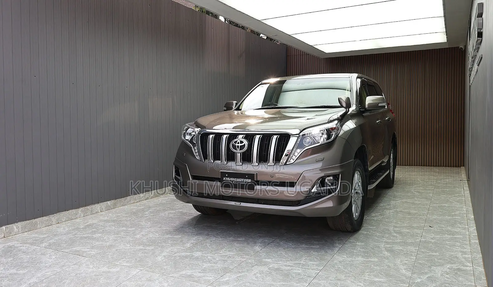 Toyota Land Cruiser Prado 2017 Brown