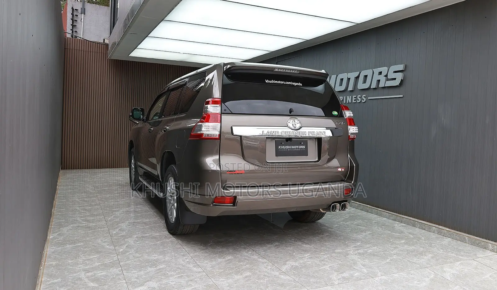 Toyota Land Cruiser Prado 2017 Brown