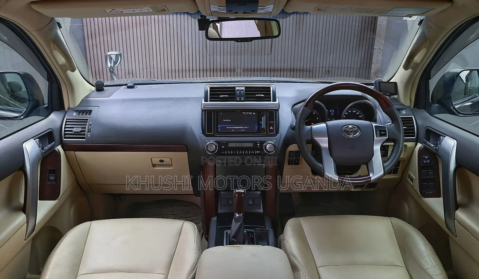Toyota Land Cruiser Prado 2017 Brown