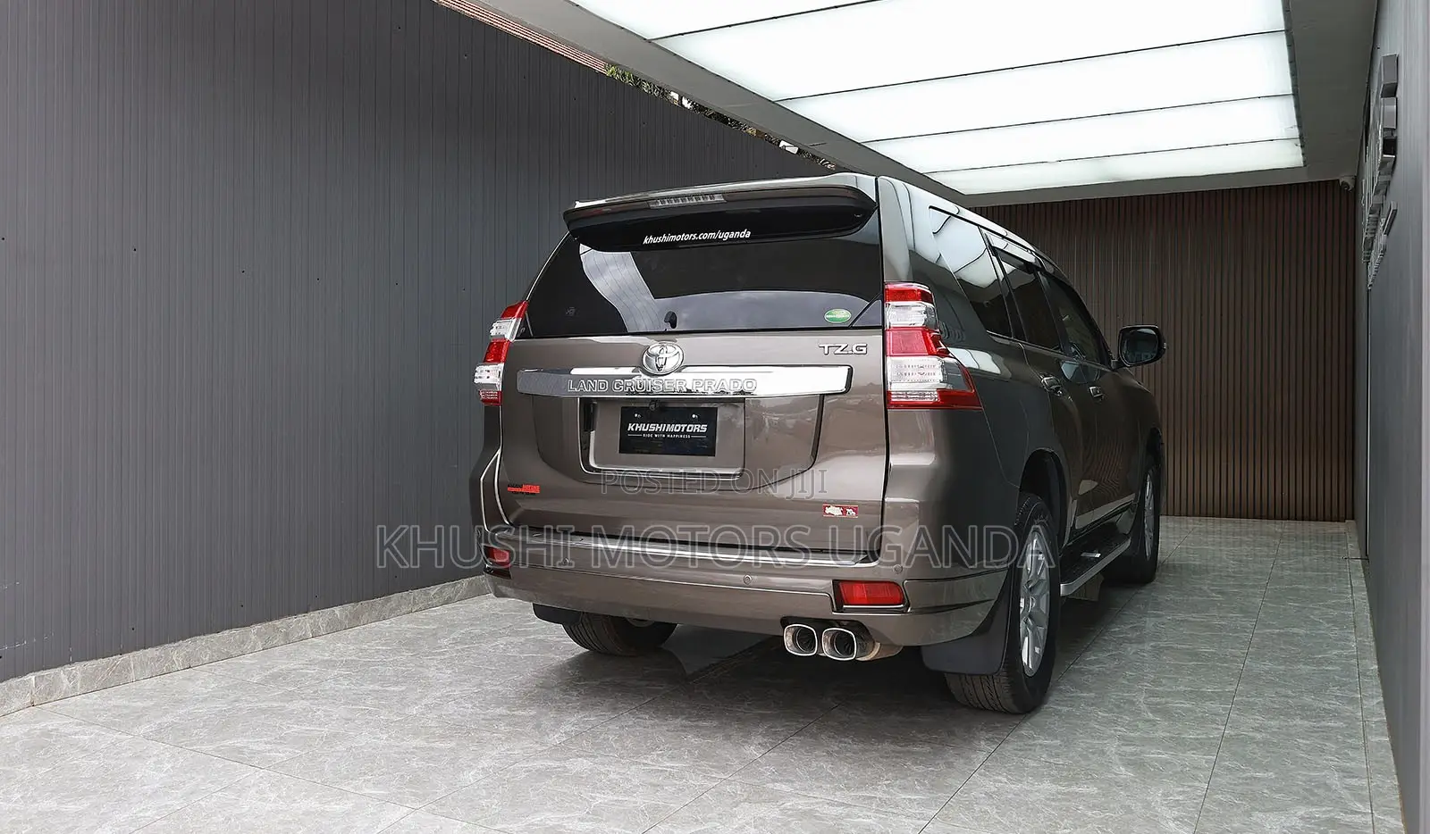 Toyota Land Cruiser Prado 2017 Brown
