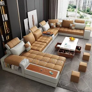 Sofas/10 Seaters 5 Piece U Sofa Couches in Any Colour From 2,800,000/-