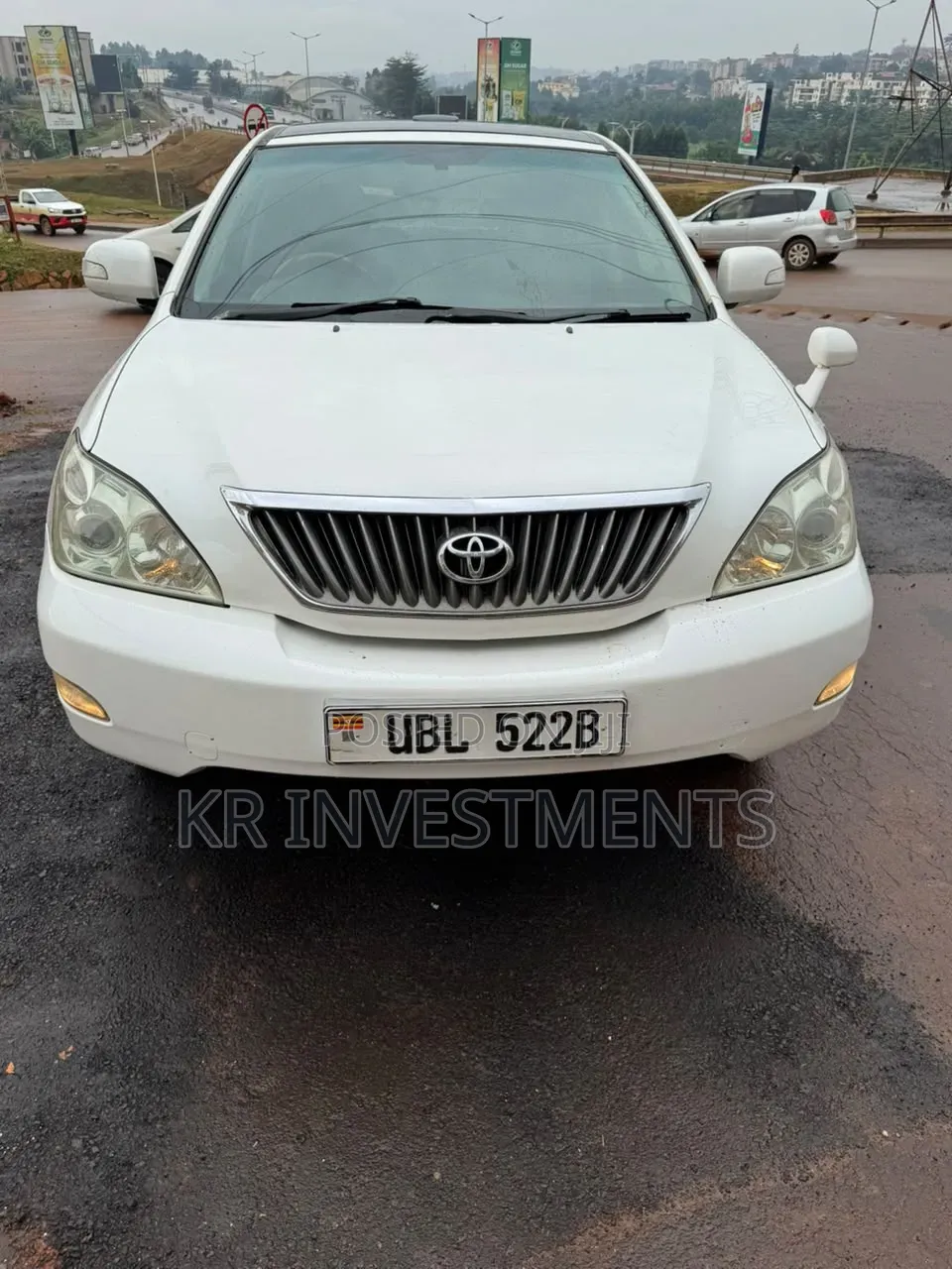 Toyota Harrier 2008 White