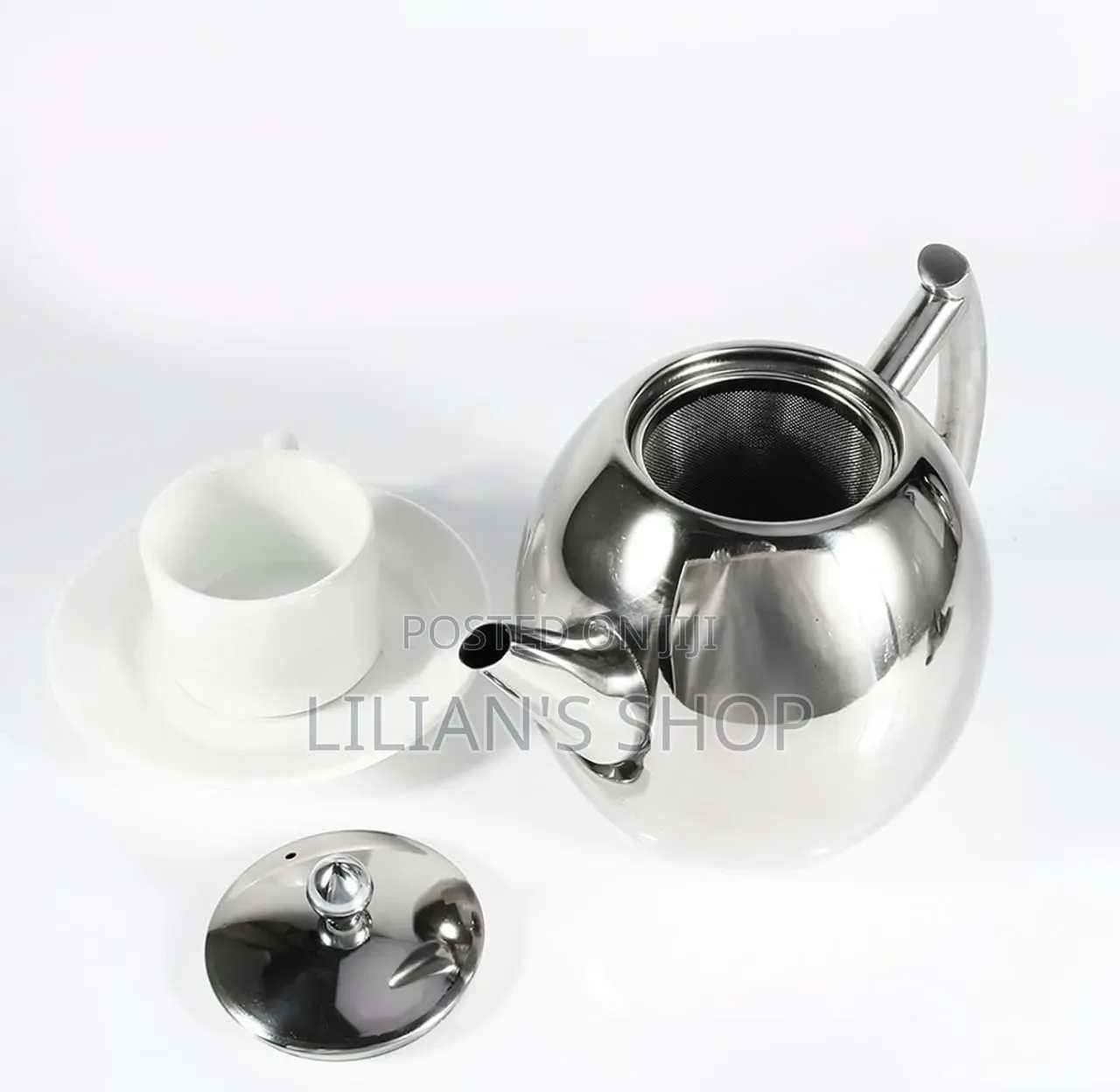 1litre Stainless Steel Teapot With Infuser