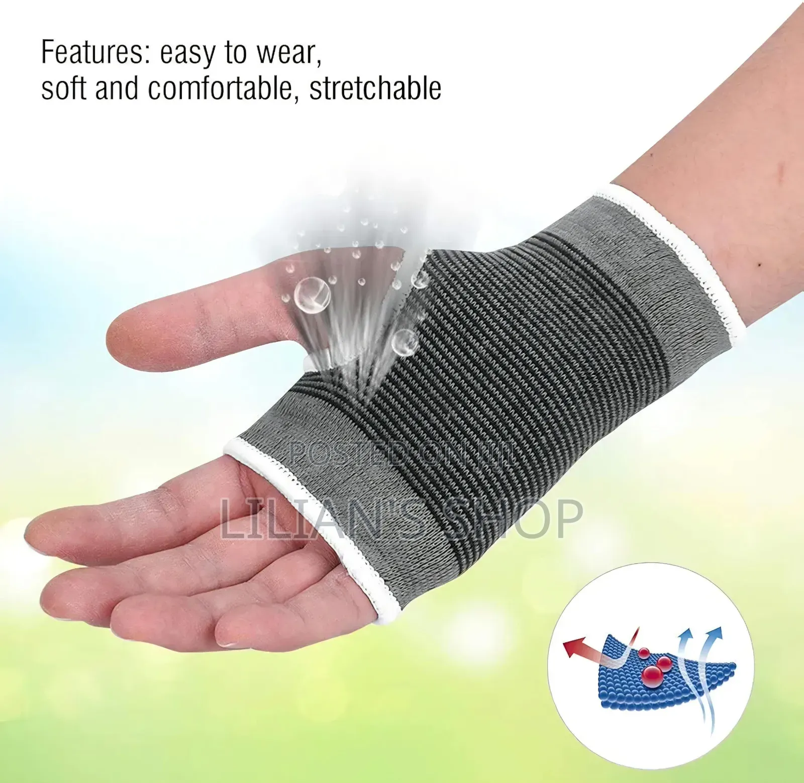 Elastic Hand and Wrist Brace