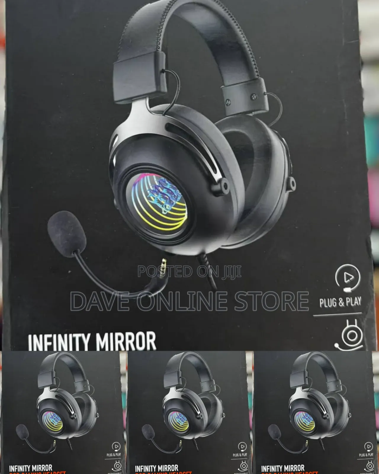Porodo Gaming Infinity Mirror RGB Gaming Headset