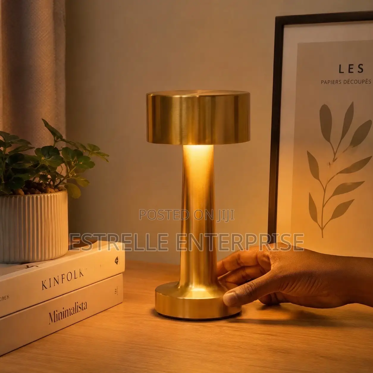 Rechargeable Led Table Touch Dimmable Table Lamp Aerbes