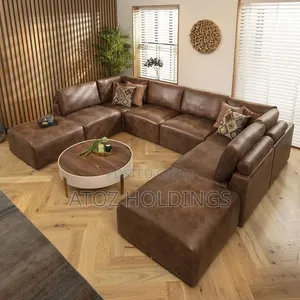 U Sofas/6 Seaters U Sofas in Any Colour or Material From 1,880,000/-