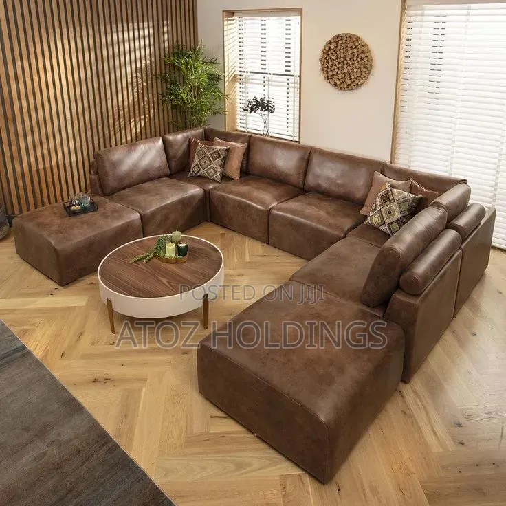 U Sofas/6 Seaters U Sofas in Any Colour or Material From 1,880,000/-