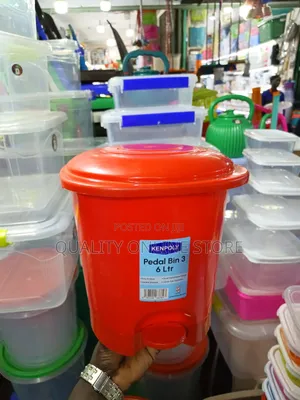 6litres Plastic Dust Bin Step On