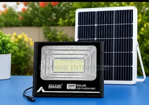 High-Power 300W Waterproof Solar Outdoor Security Floodlight Kit