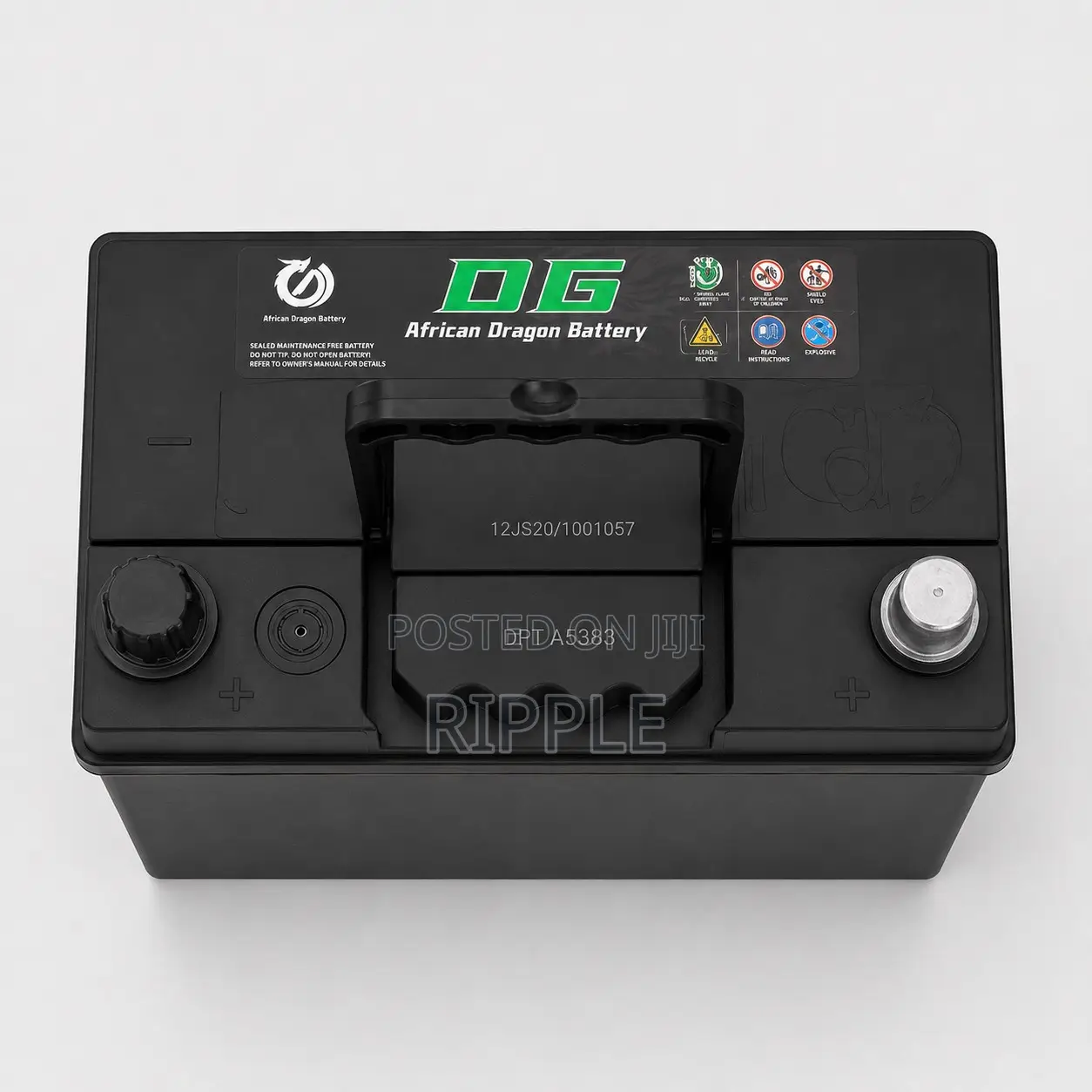 40Ah DG African Dragon N40 Maintenance Free Car Battery 12V