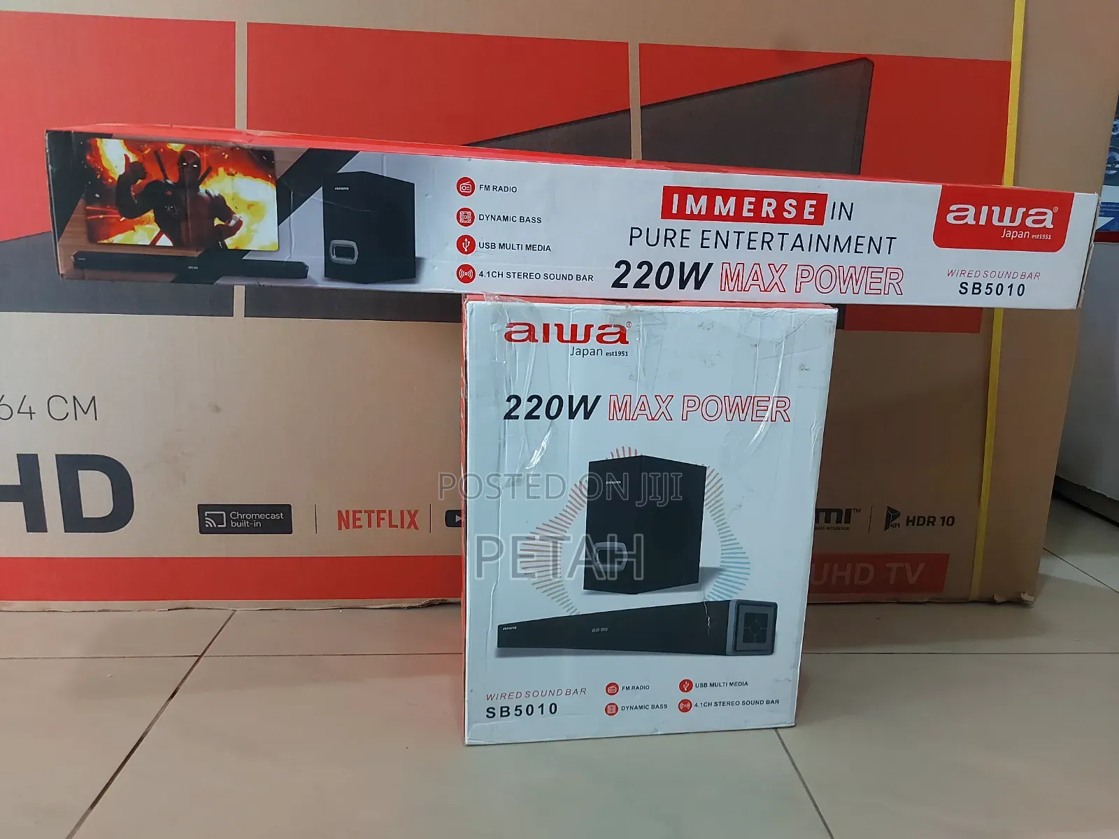 2.1 Channel Aiwa Sound Bar