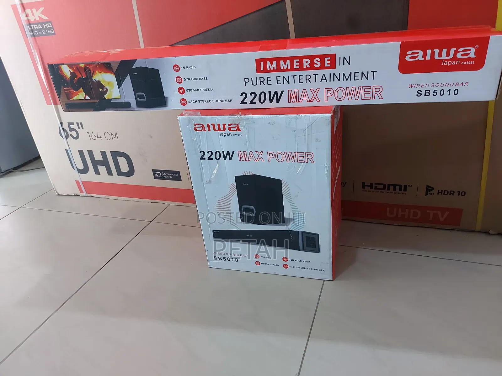 Aiwa Sound Bar Brand New Box Packed