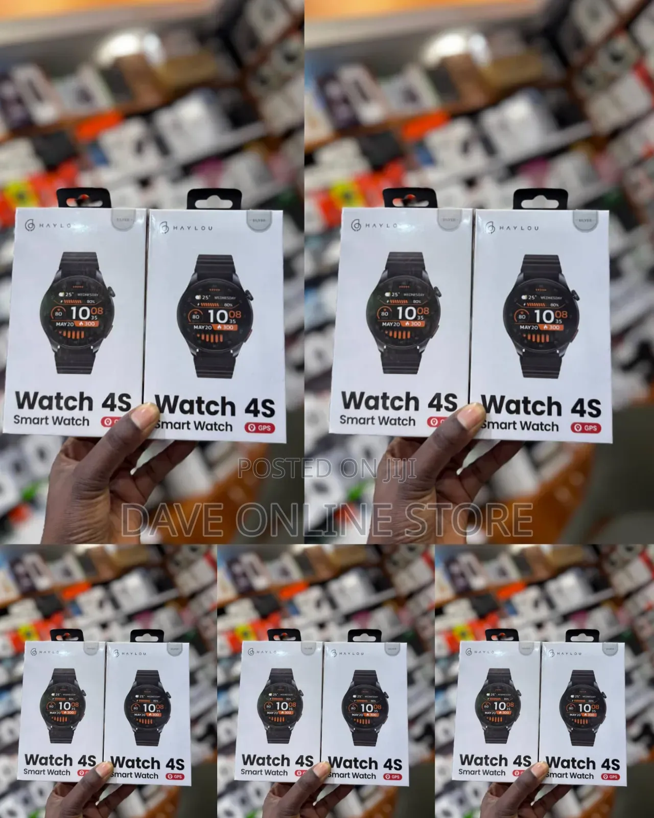 Haylou Watch 4S, a Circular Display Smartwatch