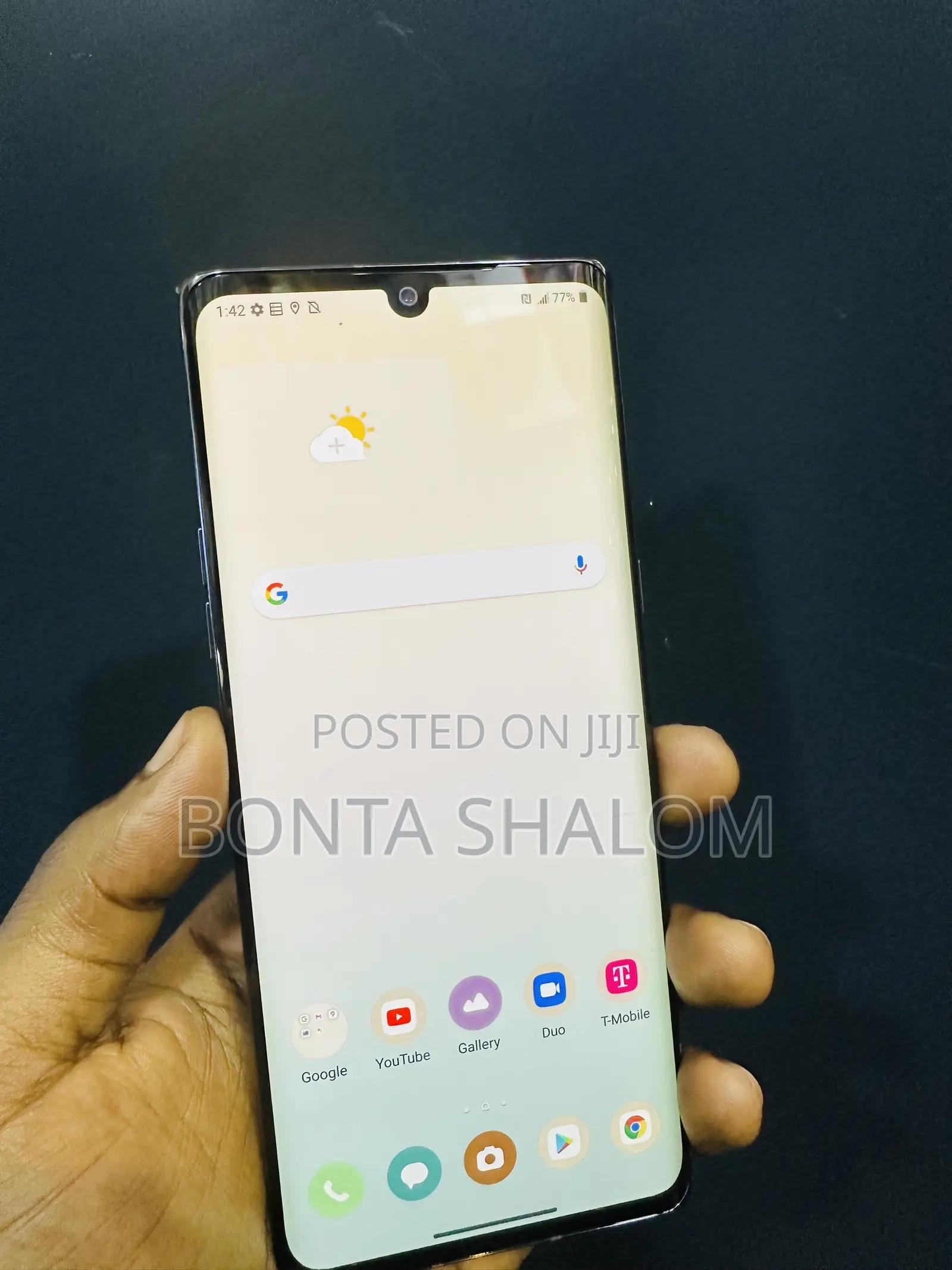LG Velvet 5G 128 GB Black