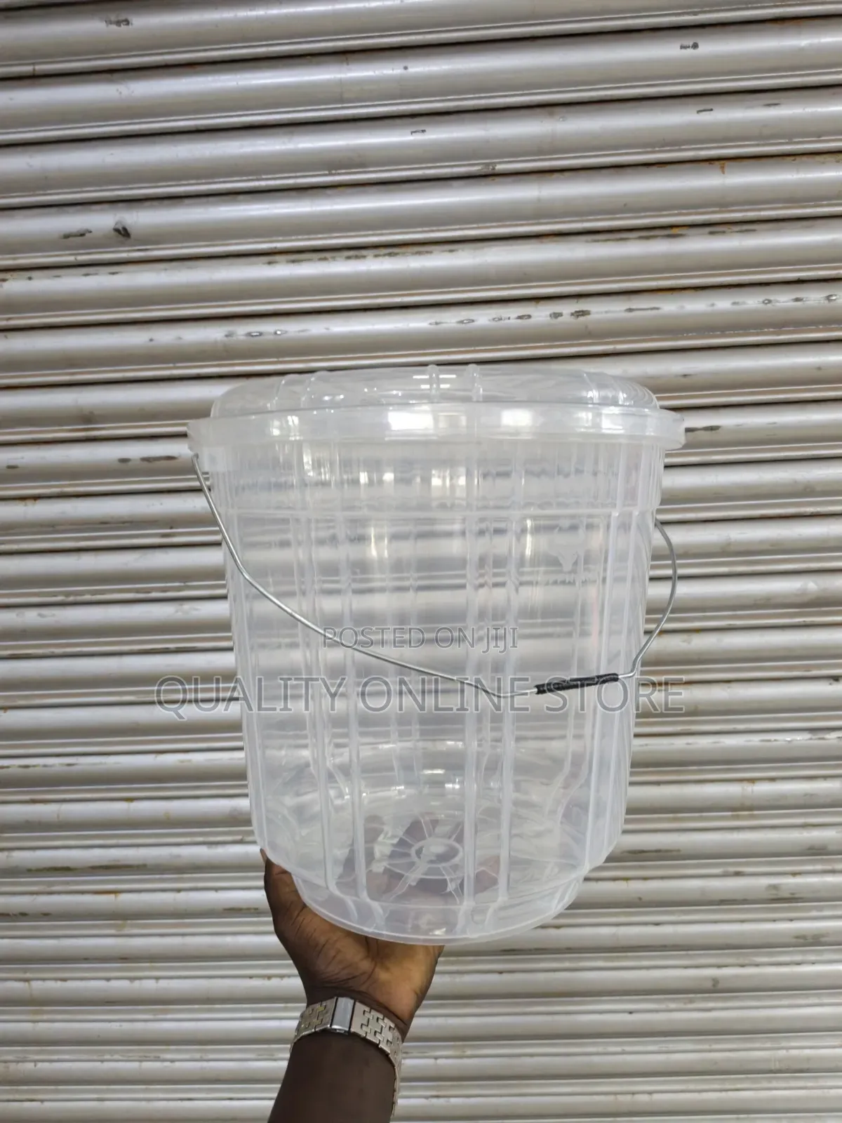 20litres Plastic Clear Buckets Plastic Clear Buckets