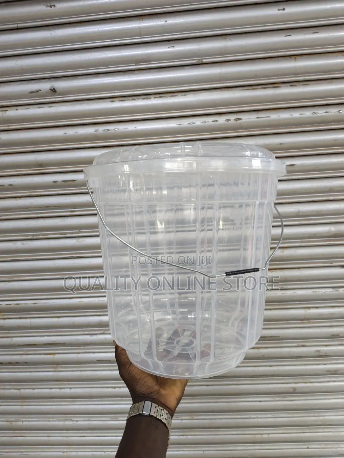 20litres Plastic Clear Buckets Plastic Clear Buckets