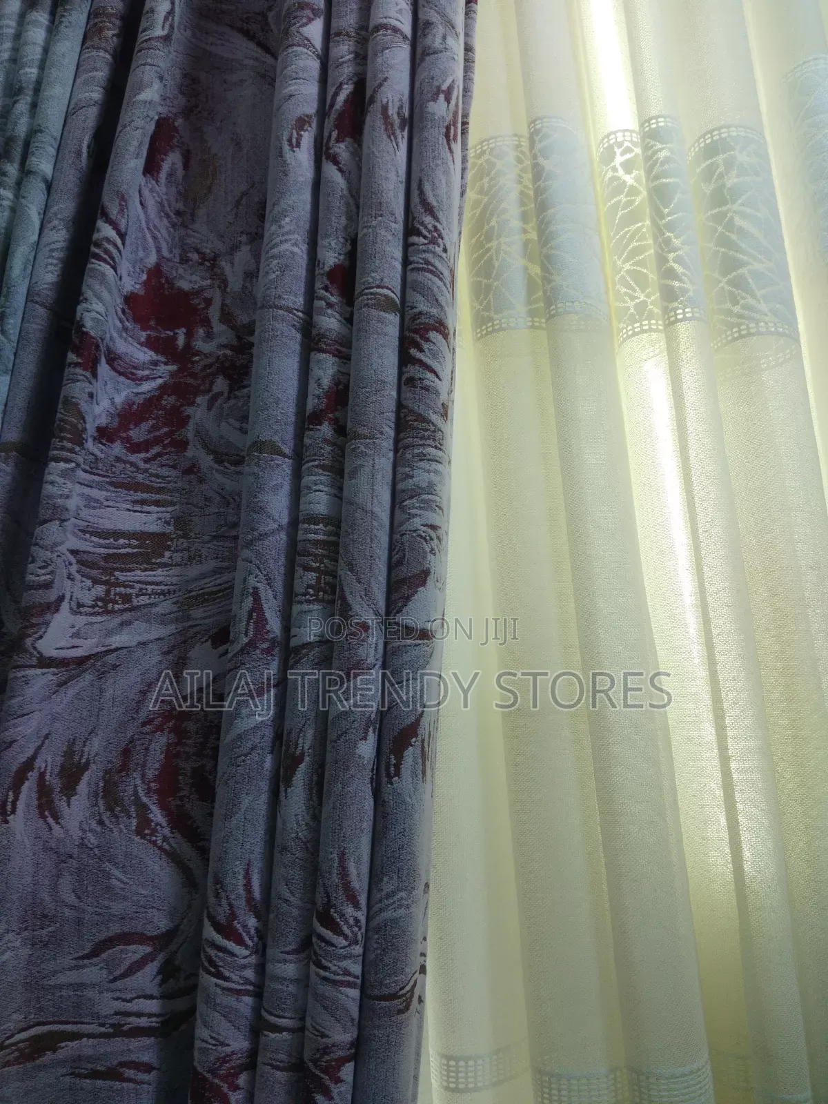 HEavy Privacy Curtains Per Metre