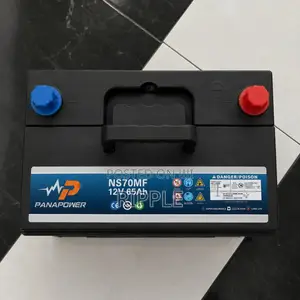 65Ah Panapower NS70MF Maintenance Free Car Battery 12V