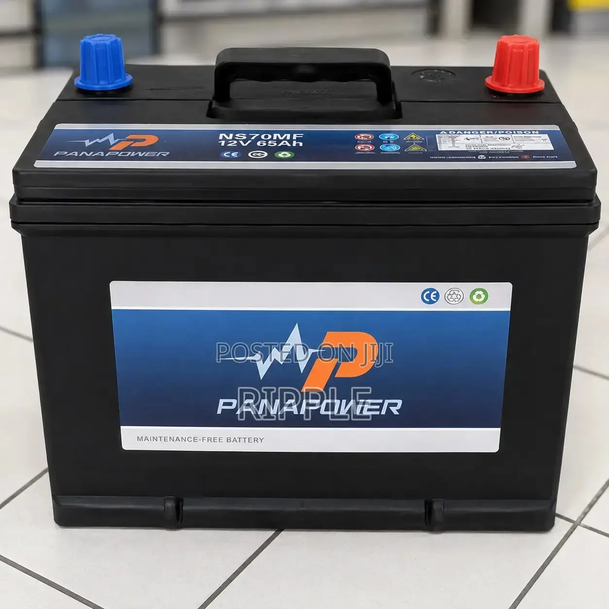 65Ah Panapower NS70MF Maintenance Free Car Battery 12V