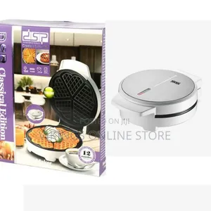 Waffle Maker Designed to Bake Five Mini Heart-Shaped Waffles at Once
