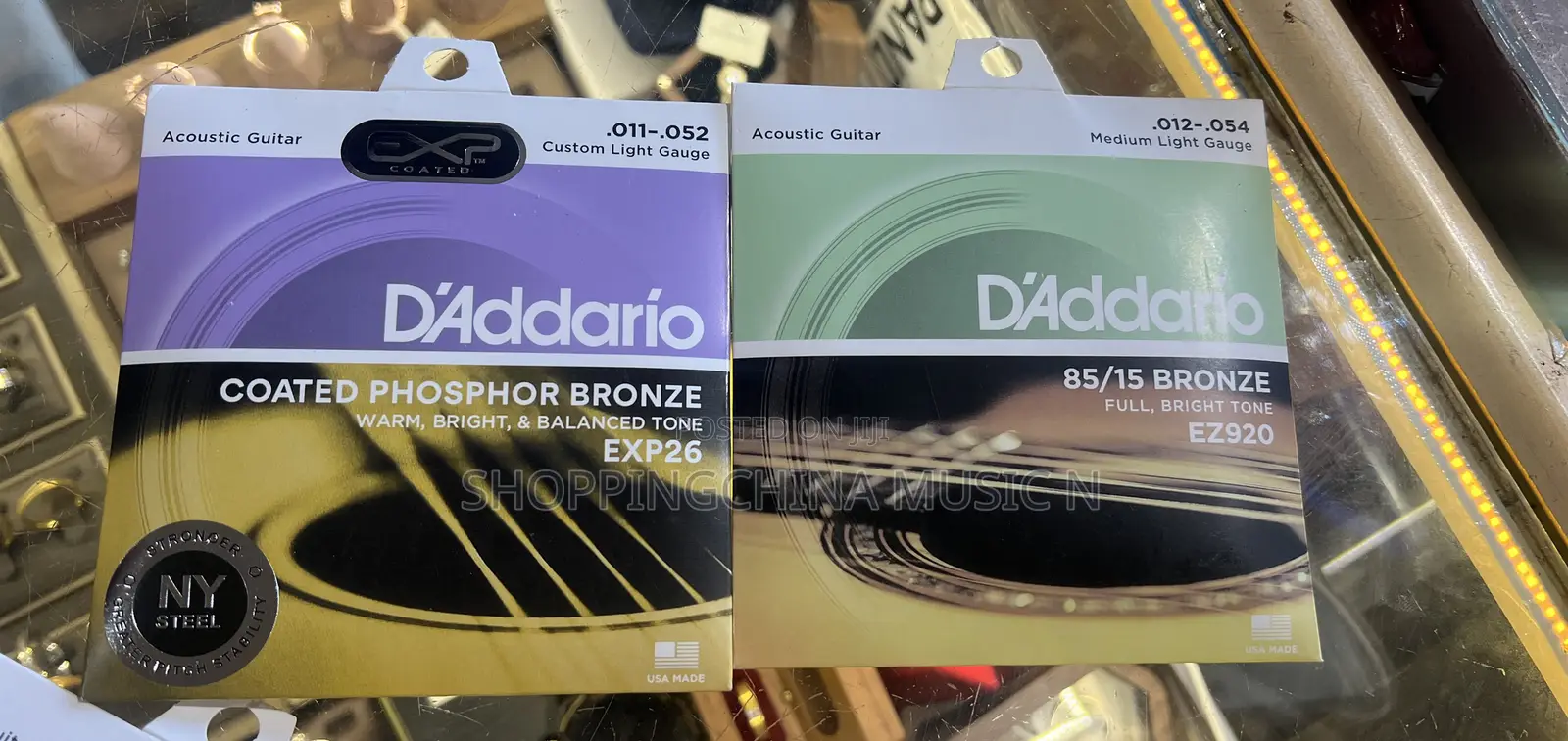 Guitar Strings DADDARIO Acoustic String EZ890 Ez920 EXP26 and More