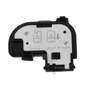 Replacement Battery Door Cover for a Canon DSLR Camera.