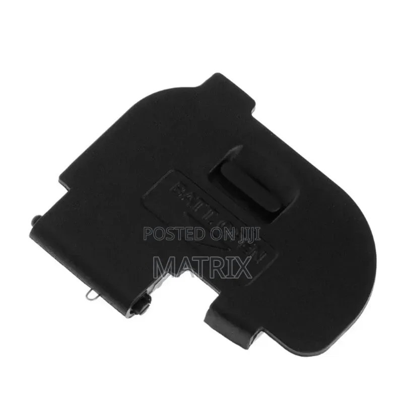 Replacement Battery Door Cover for a Canon DSLR Camera.