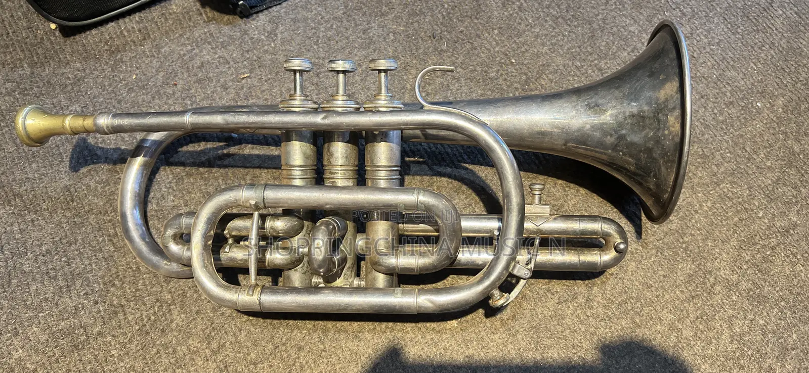 Professional Metallic Gold Trumpet Musical