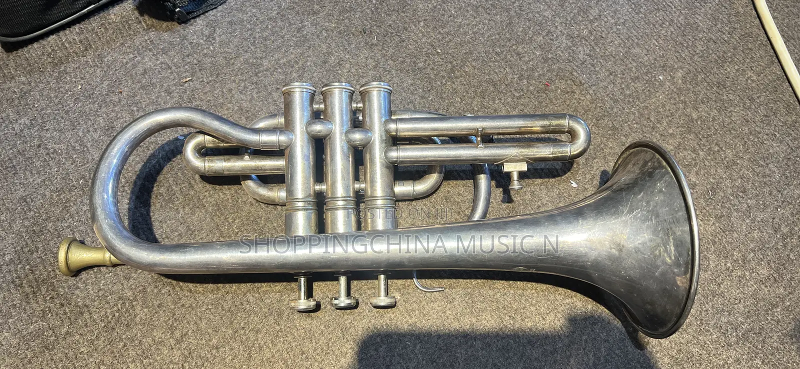 Professional Metallic Gold Trumpet Musical
