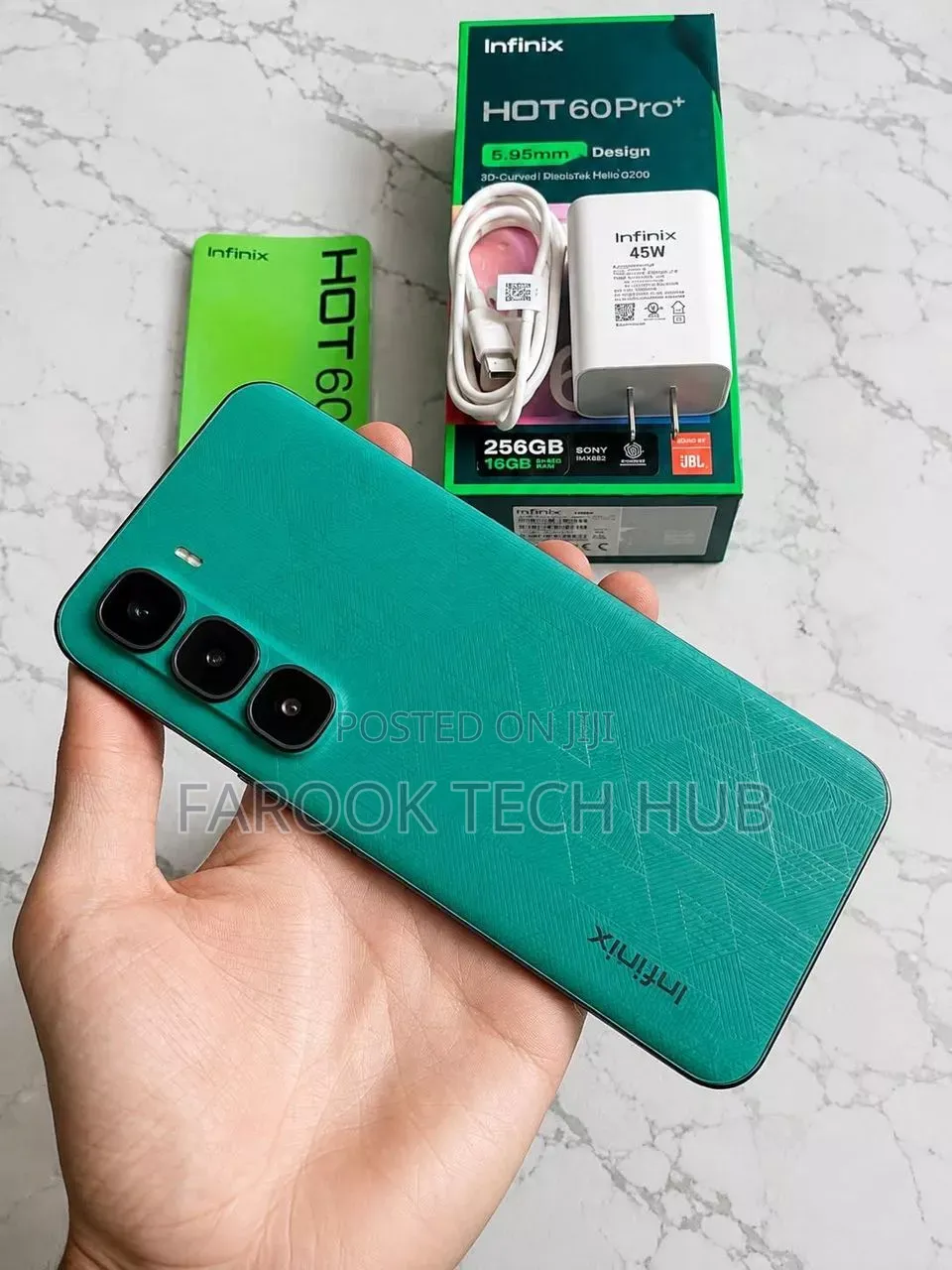 New Infinix Hot 60 Pro+ 256 GB Green