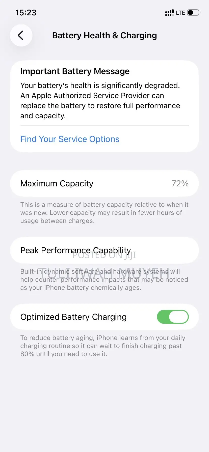 Apple iPhone 11 64 GB Graphite