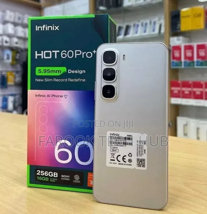 New Infinix Hot 60 Pro+ 256 GB Gray