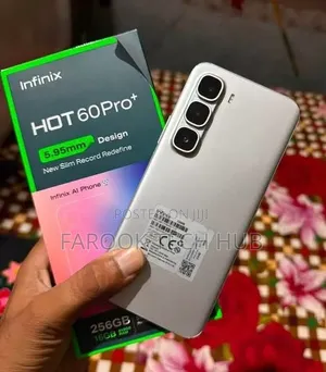 New Infinix Hot 60 Pro+ 256 GB Gray