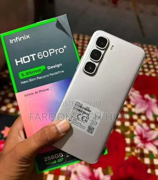 New Infinix Hot 60 Pro+ 256 GB Gray