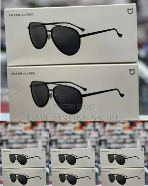 Black Xiaomi Mijia Luke Polarized Aviator Sunglasses