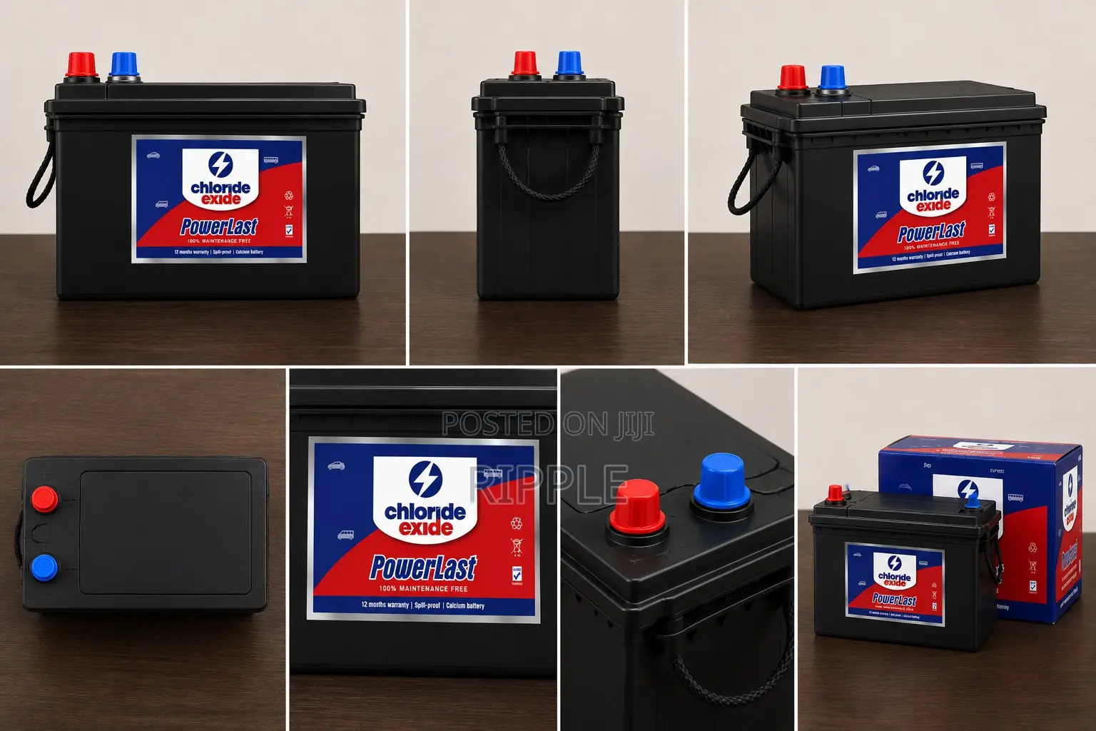 150Ah Chloride Exide PowerLast 150MF Maintenance Free Car Battery 12V