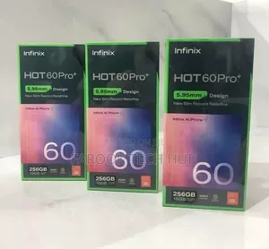 New Infinix Hot 60 Pro+ 256 GB White