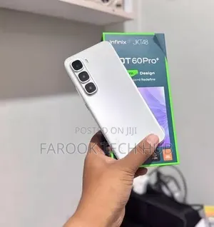 New Infinix Hot 60 Pro+ 256 GB White