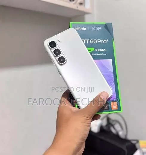 New Infinix Hot 60 Pro+ 256 GB White
