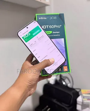 New Infinix Hot 60 Pro+ 256 GB White
