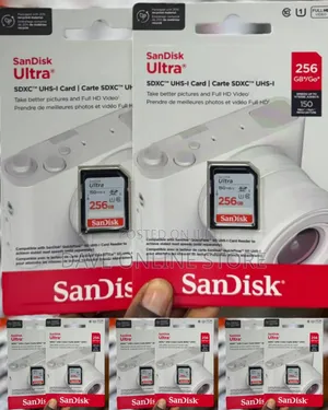 SanDisk Ultra 256GB SDXC UHS-I Memory Card