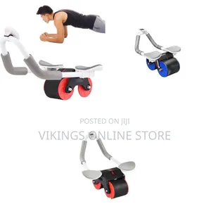 An Automatic Rebound Abdominal Wheel Equipped With Padded Elbow