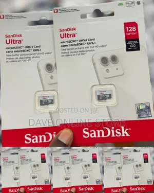 SanDisk Ultra 128GB microSDXC UHS-I Memory Card