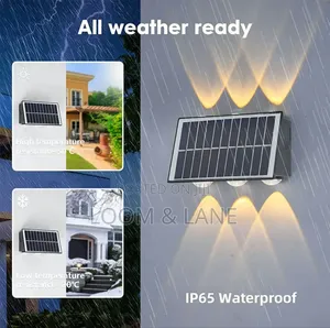 Solar Outdoor Up and Down Fence Light