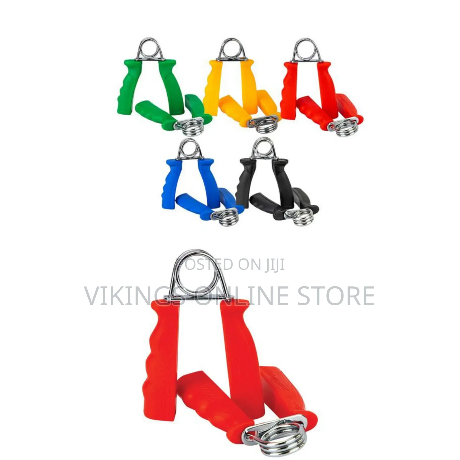 CanDo Ergonomic Hand Grip Exercisers, for Hand, Wrist, and Forearm