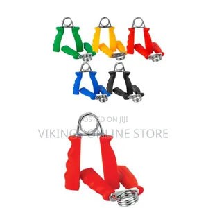 CanDo Ergonomic Hand Grip Exercisers, for Hand, Wrist, and Forearm