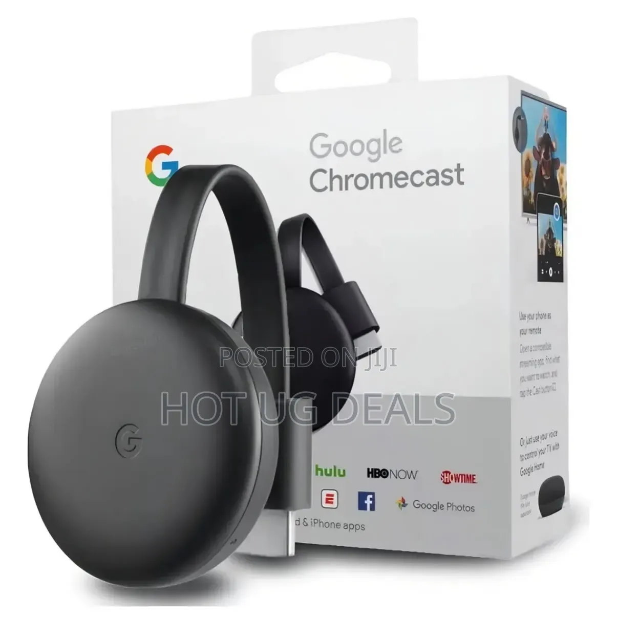 Google Chromecast - Streaming Media Player Device With HDMI Cable